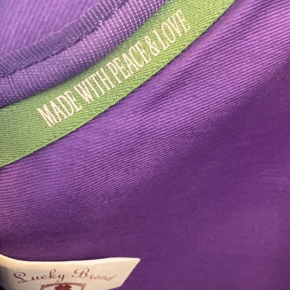 Lucky brand laptop bag, made with Peace and Love 14x11.5